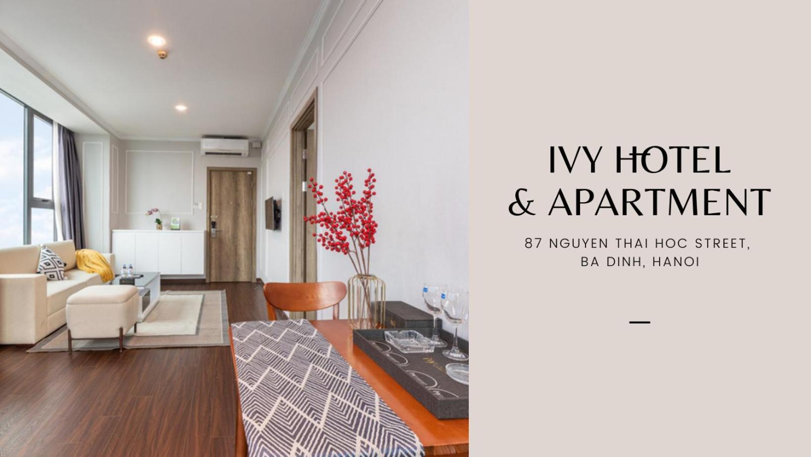 Ivy Hotel & Apartment - Stay 24H Hanoi Eksteriør bilde